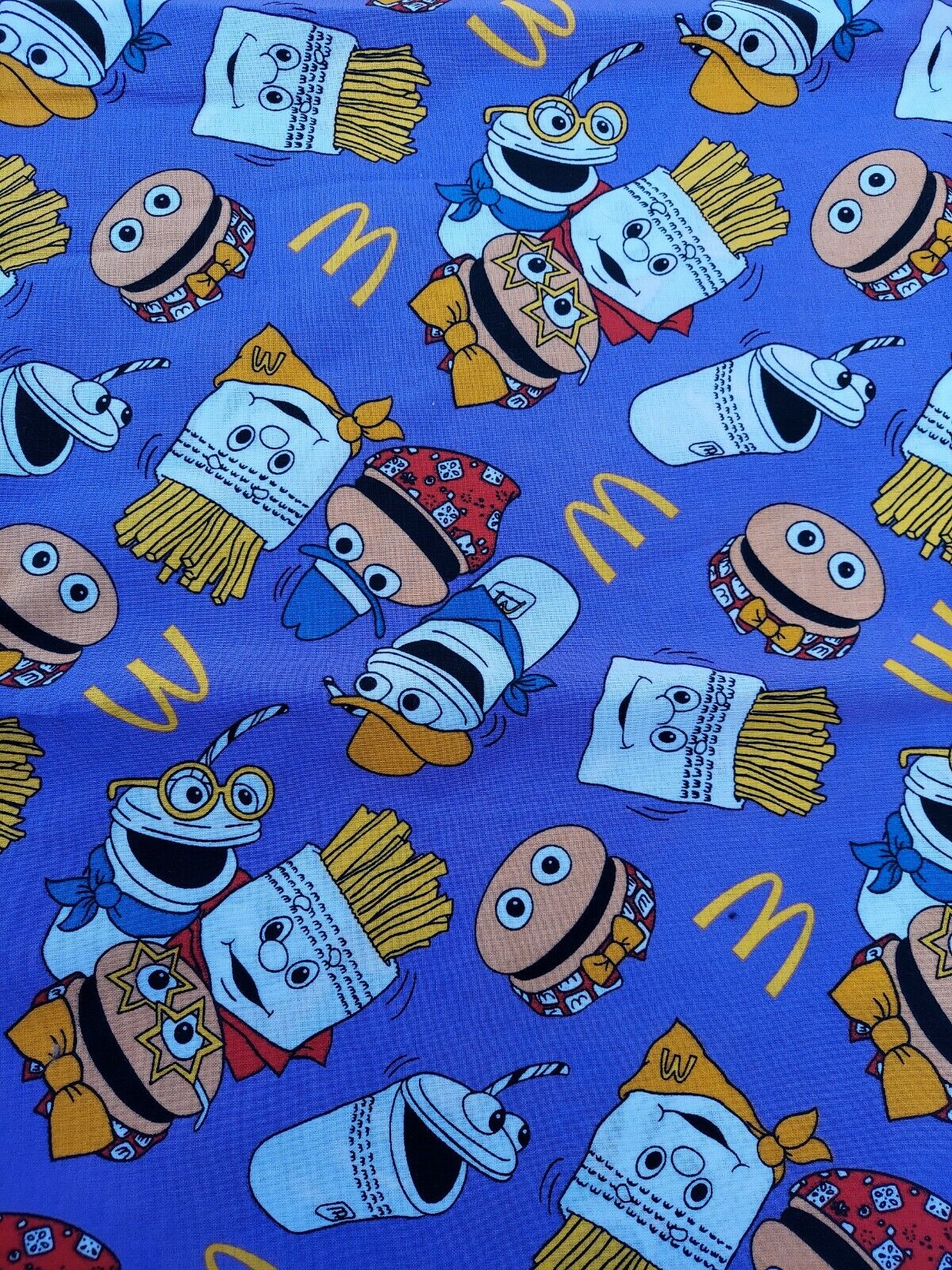 McDonald\'s cotton Fabrics by Spectrix from 2006 NEW