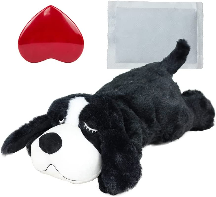 Puppy Heartbeat Stuffed Toy, Puppy Calming Create Training Sleep Aid Behavioral 