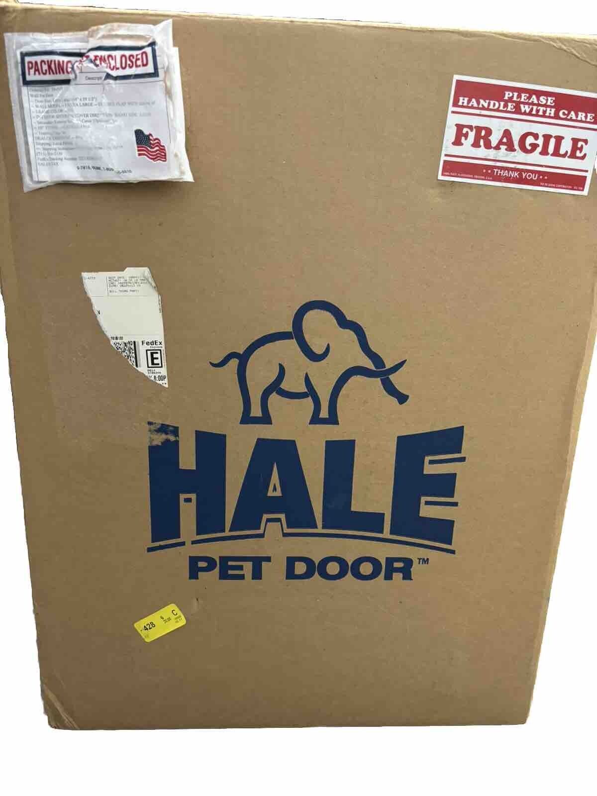 HALE Extra Large Double Flap Pet Door for Doors 14