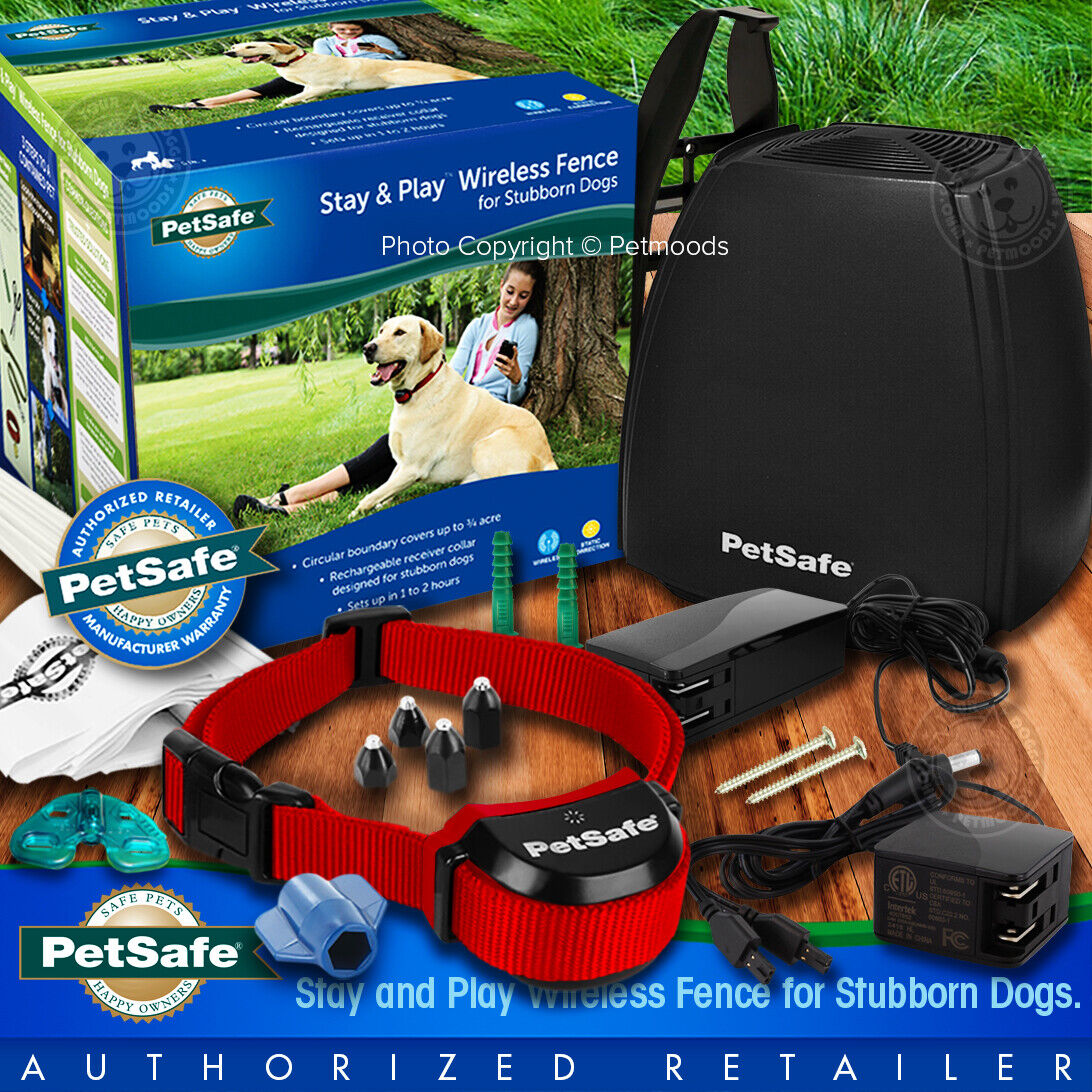  PetSafe Stay and Play Wireless Fence for Stubborn Dogs - PIF00-13663 