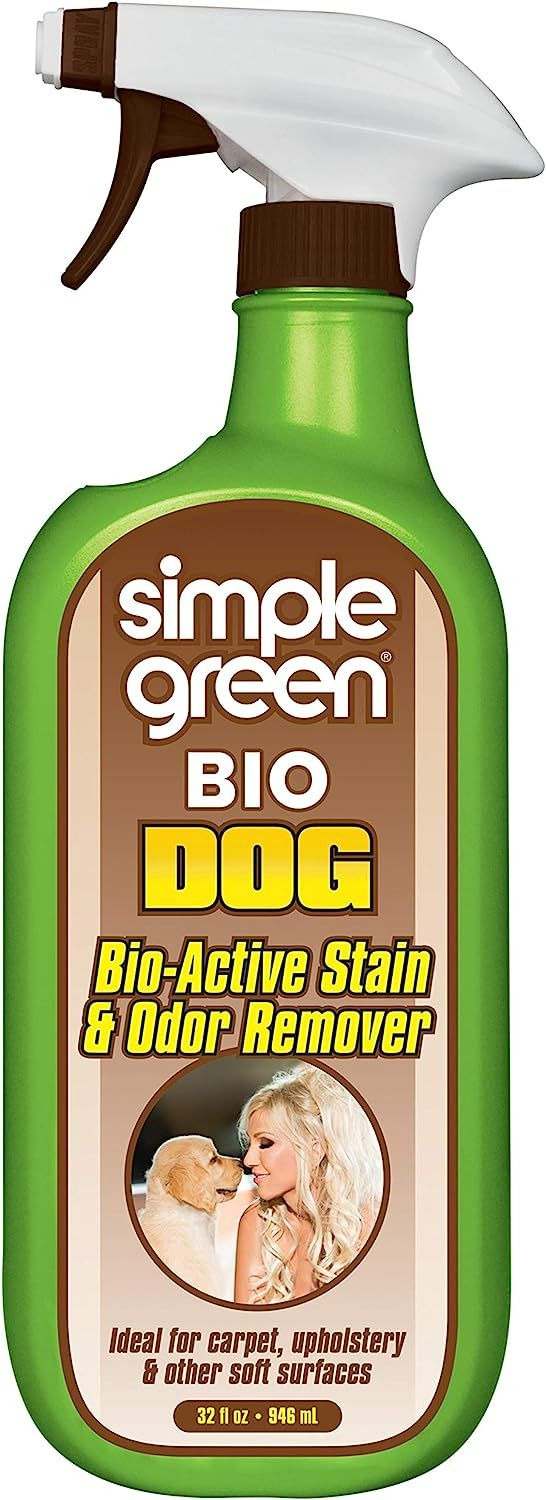 Bio Active Stain & Odor Remover for Pet & Carpet- & People Safe - 32 oz 