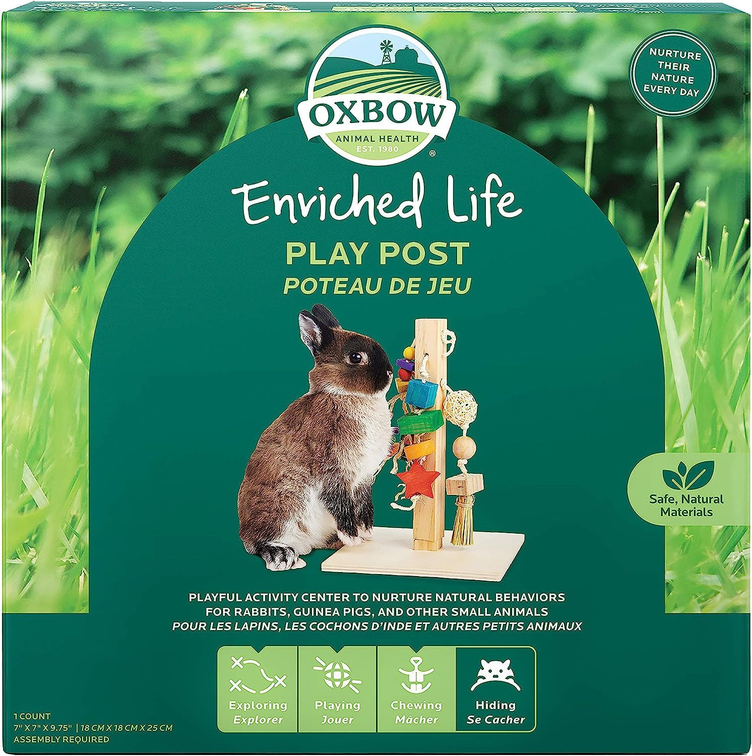 Oxbow Enriched Life Rabbit Play Post Small breeds 