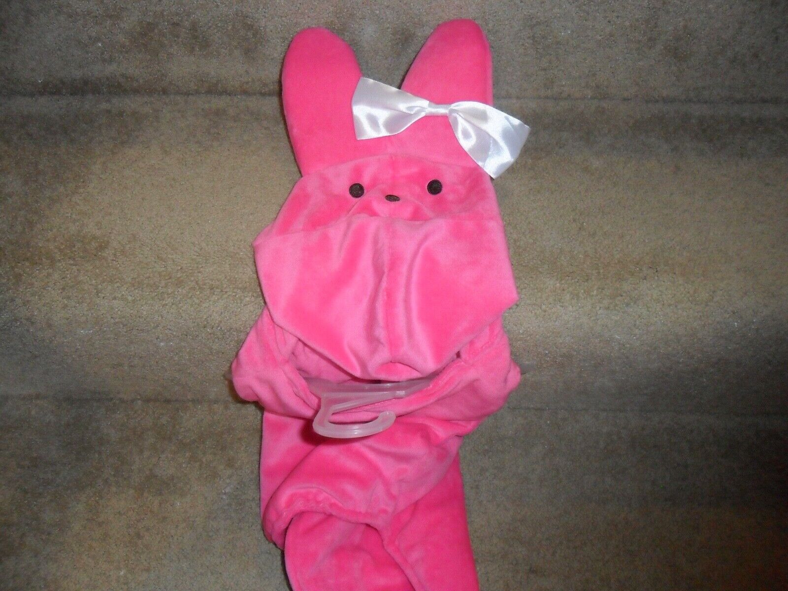 PEEPS Pink Bunny Dog or Cat Pet Costume Halloween  Large L