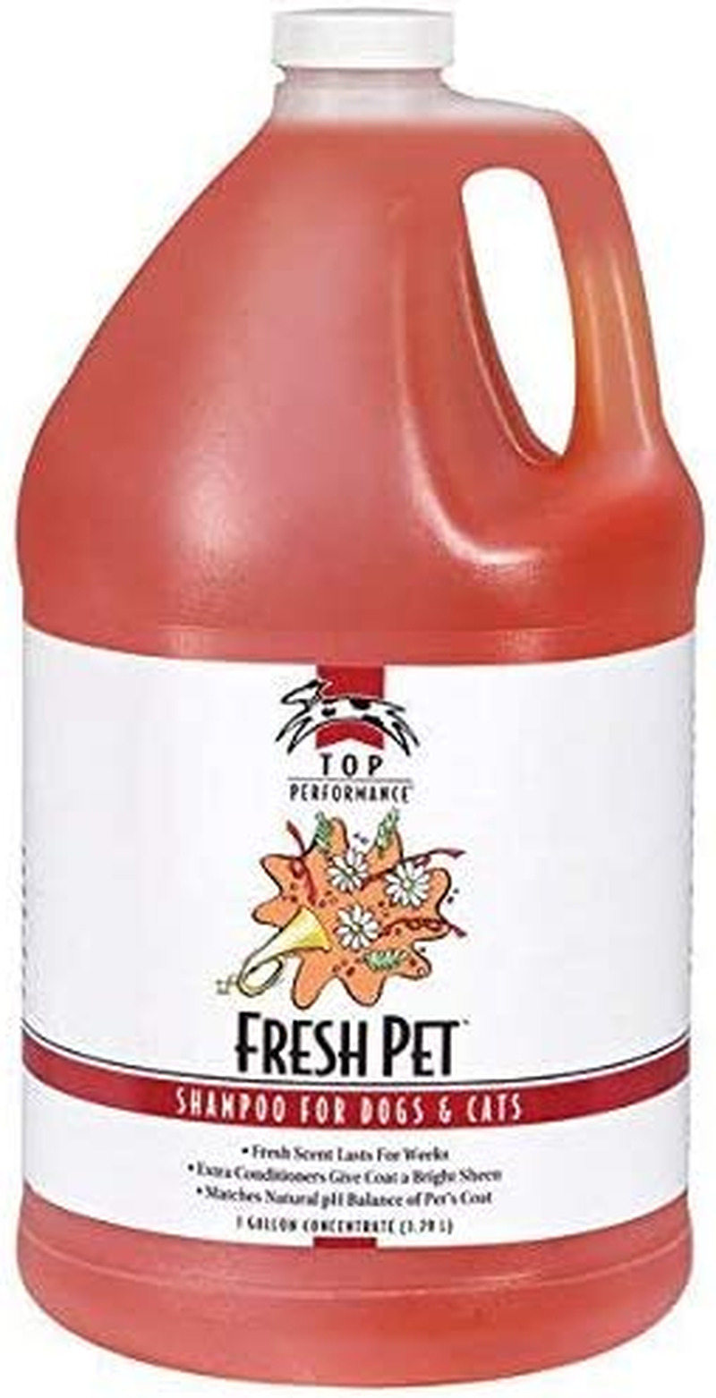 Fresh Pet Shampoo Concentrate Gallon Dog & Cat Professional Grooming Washing Use