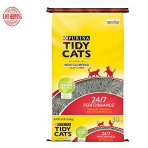 Tidy Cats Non Clumping Cat Litter 24/7 Performance Multi Cat Litter 30 lb Bag