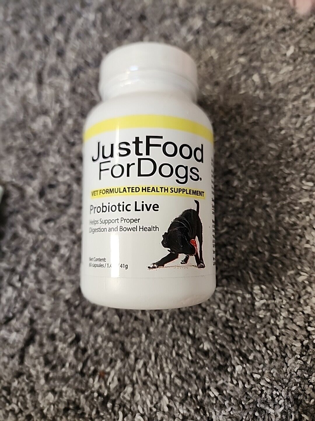 Just Food For Dogs Probiotic Live Helps Support Proper Digestion & Bowels
