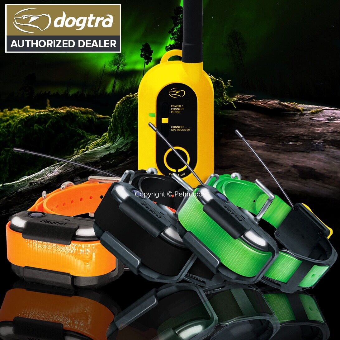 Dogtra Pathfinder2 GPS Training Collars with GPS Tracking E-Fence 3-Dogs