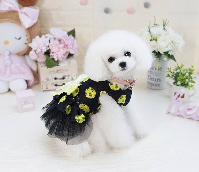 Small Pet Puppy Dog Cat Lace Skirt Princess Tutu Dress Summer Clothes Apparel