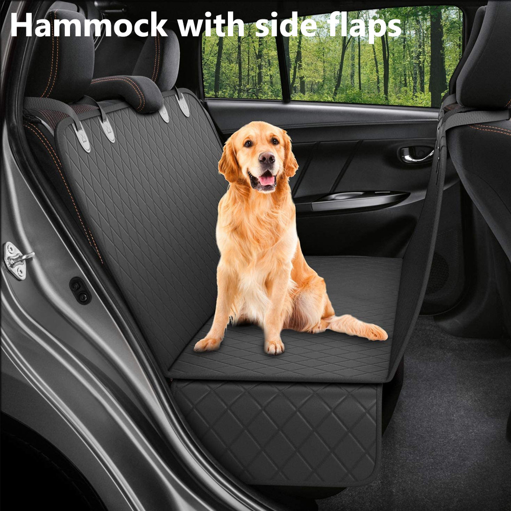 Dog Back Seat Cover Waterproof Scratchproof Nonslip Hammock for Cars & Suvs