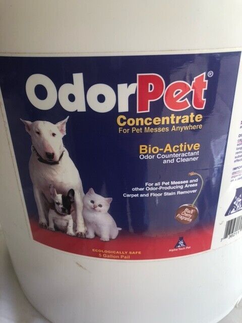 OdorPet Stain and Odor Remover Concentrate Black Cherry 5 Gallon 