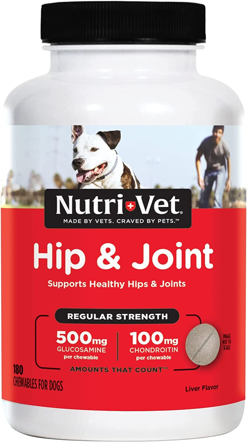 Nutri-Vet Hip & Joint Chewable Dog Supplements | Formulated with Glucosamine... 