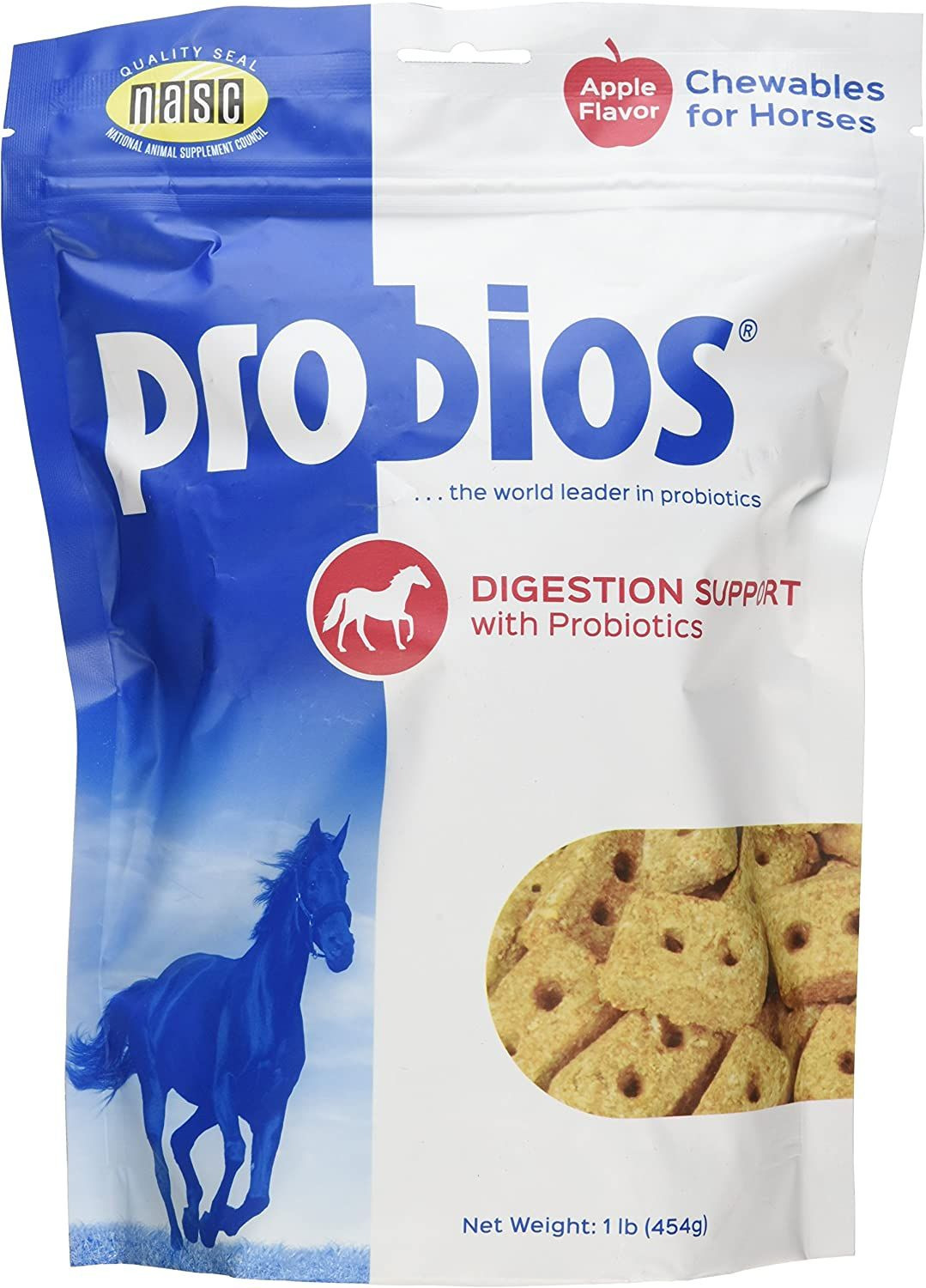 Probios Horse Treats for Digestion Support, 1-Pound 