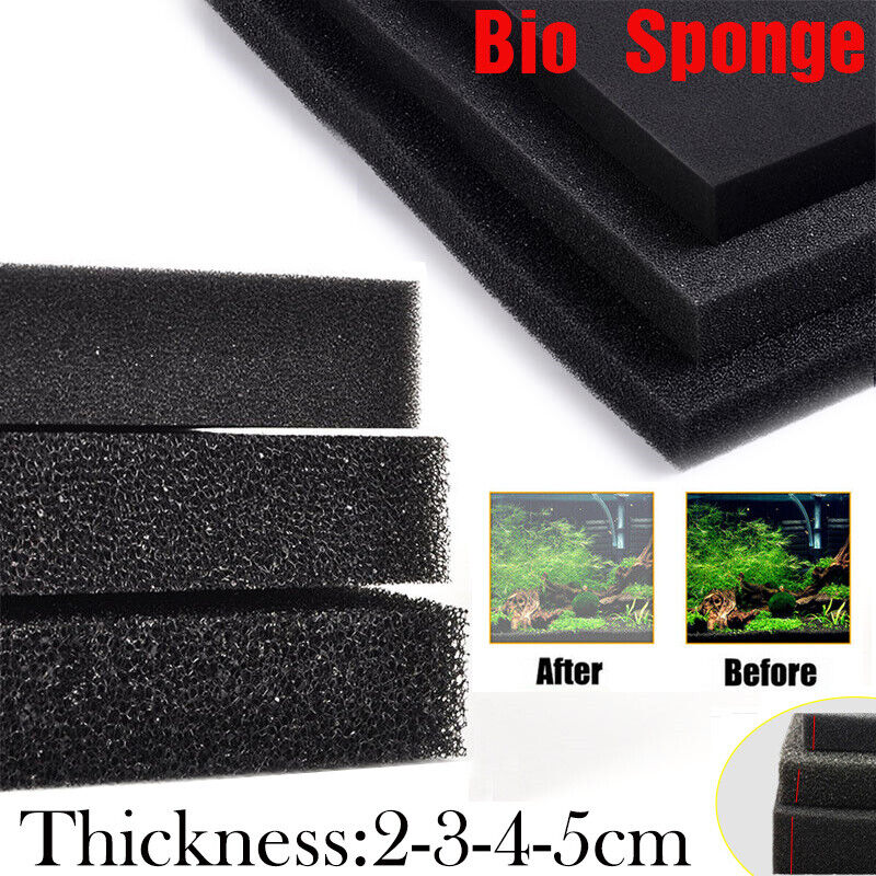 Bio Sponge Filter Media Pad Cut-to-fit Foam Up to 19.69