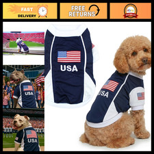 Breathable Mesh Dog Jersey - Lightweight Sporty Puppy Football Shirt - Summer Cl picture
