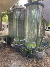 3 ACYLIC ROUND FISH TANKS 1450 Gallons FOR saltwater or freshwater fish. picture