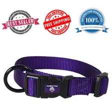 New Hamilton Nylon Collar or Leash for Dogs, Purple, 1' x 18/26
