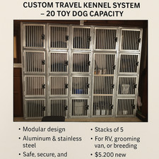 Toy Breed Cage Bank (modular) by East Coast Crates (20 Units) picture
