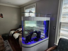 85 Gal Reef Tank Complete System - Stand Sump RO/DI Skimmer LOCAL PICKUP picture