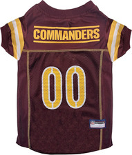 NFL NFC East Mesh Jersey for Dogs - Washington Commanders - Xx-Large picture