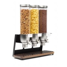 Triple Container EZ-SERV Table-Top Cereal Dispenser- 3.9 Gallon #EZ520 picture