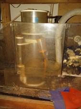 Aquaviva Marine Aquarium Setup Glass Tank Wood Stand Filtration Lighting Pumps picture