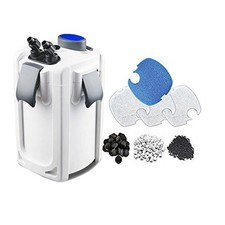SunSun HW703B 370GPH Pro Canister Fish Tank Filter Kit with 9-watt UV Sterilizer picture