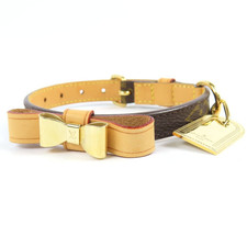 Louis Vuitton Baxter Dog Collar XS Ribbon Bow M58073 CV2154 YA picture