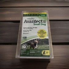 Vetality Avantect II Flea & Tick Remedy for Small Dogs 4-10 Lbs - 4 Tubes picture