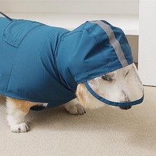 Clear Hood Dog Raincoat Lightweight Waterproof Pet Poncho Portable picture