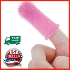 2Psc Super Soft Silicone Toothbrush,Perfect For Cleaning Your Dog Or Cat's Teeth picture