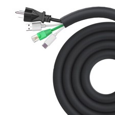 Dog and  Cord Protector 10ft ,Cable Sleeve for Easy Cord Management,3499 picture