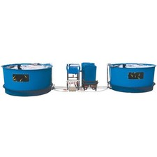 Pentair Fish Farm II with 2x Fish Culture Tanks, Filters, Clarifier, and Aerator picture