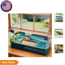 All-in-One Turtle Habitat Kit with 3-Stage Filtration & Heat Lamp picture