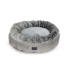 Superior Pet Plus Harley Dog Bed Harlow Grey & Artic Faux Fur - Jumbo picture
