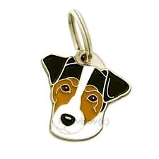 Dog name ID Tag,  Russell terrier, Personalized, Engraved, Handmade, Charm picture