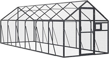 ' Parrot and Bird Aviary in Anthracite Aluminum Construction- Large Bird Cage wi picture