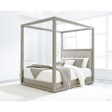 Oxford Canopy Bed in Mineral picture