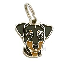 Dog name ID Tag,  Pinscher, Personalized, Engraved, Handmade, Charm picture
