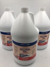 Life Line Wild Alaskan Salmon Oil f/ pets, dogs, cats, FRESH, Premium, 3 gallons picture