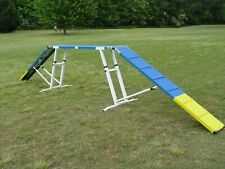 Agility Dog Walk, Aluminum Boards, Rubber Surface, 3 Sizes available picture
