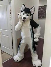 Mascot Costumes for Adults White Fox Wolf Husky Dog Movie Props Show Halloween picture
