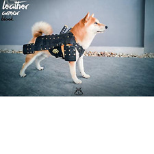 Japanese Style Handmade Costumes Samurai Armor For Dog Made from Genuine Leather picture