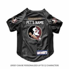 Littlearth NCAA Personalized Dog Jersey FLORIDA STATE SEMINOLES Sizes XS-Big Dog picture