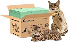 PETSWORLD Multi Cat Pad Refills for Tidy Cats Breeze Litter System, Ultra-Absorb picture