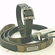 GUCCI Dog Collar & Leash Set UNUSED GG mark Pet Supplies F/S From JAPAN picture