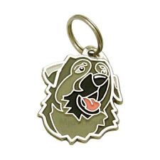 Dog name ID Tag,  Karst shepherd dog, Personalized, Engraved, Handmade, Charm picture