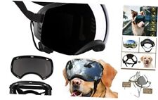 Dog Goggles, Goggles with Adjustable Strap, Magnetic Design, Black 1 len picture