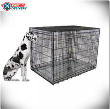 Extra Large Folding Dog Crate Cage Giant Breed Sized picture