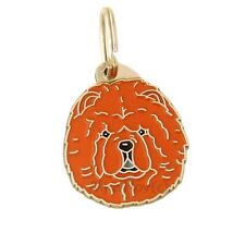Dog name ID Tag,  Chow Chow, Personalized, Engraved, Handmade, Charm picture