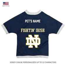 Notre Dame Fighting Irish NCAA ASD Personalized Pet Jersey USA Made Sizes XS-4XL picture